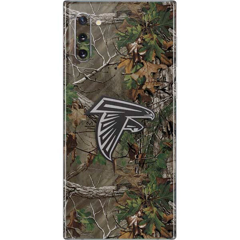 NFL Atlanta Falcons Realtree Xtra Green Camo Galaxy Note 10 Skin